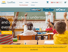 Tablet Screenshot of lesplan.com